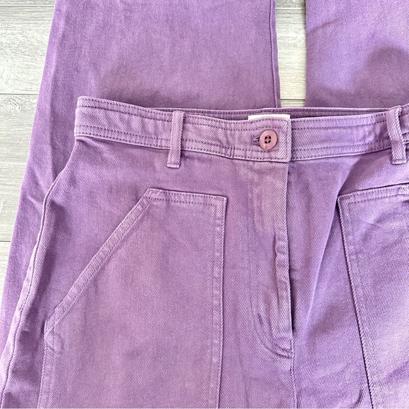Wilfred Modern Utility Cargo Pants Purple - Picture 2 of 8